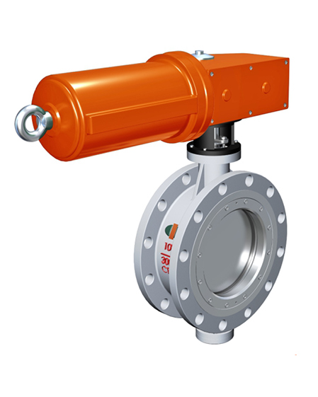 Double-eccentric Resilient Seal Butterfly Valve